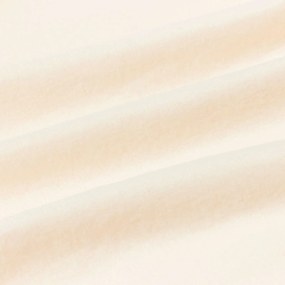 vidaXL Ριχτάρια 6 pcs Κρεμ 170 x 130 εκ. Μαλλί