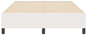 vidaXL Σκελετός Κρεβατιού Κρεμ 140 x 200 cm Βελούδο