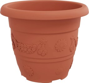 vidaXL Γλάστρες φυτών 6 pcs Κεραμιδί Ø 30 x 25 εκ Πλαστικό