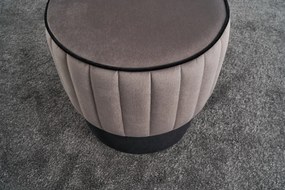 Pouffe Rose Puf - Grey Grey