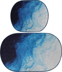 Bathmat Set (2 Pieces) Oseyan - 78 Multicolor