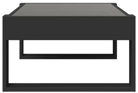 vidaXL Τραπεζάκι Σαλονιού Infinity LED Μαύρο 90x53x30 εκ.