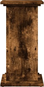 vidaXL Βάση Οθόνης με Αποθ. Καπνιστή Δρυς 31x30x60 εκ Επεξεργ. Ξύλο