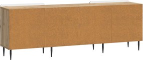 vidaXL Ντουλάπι TV 150 x 31 x 52 εκ. Artisan Δρυς Επεξεργασμένο Ξύλο