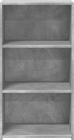 vidaXL Ντουλάπι Γκρι Σκυροδέματος 50x41x93 εκ. Επεξεργασμένο Ξύλο