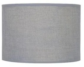 Καπέλο Φωτιστικού Υφασμάτινο Ε27 H14cm Φ20 Heronia-14-0123-Γκρι 14-0123