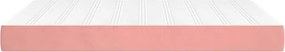 vidaXL Στρώμα με Pocket Springs 140 x 220 x 20 εκ. Ροζ