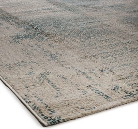 Χαλί Διαδρόμου (67x220) Βιοκαρπέτ Gossip 9186A Cream Blue