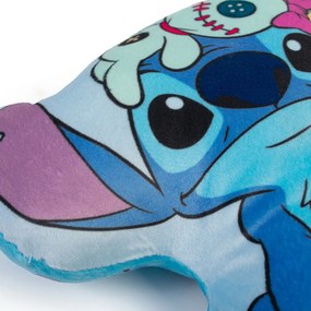 Διακοσμητικό Μαξιλάρι Βελουτέ 2 Όψεων Dimcol Stitch 679 Sky Blue 20cm