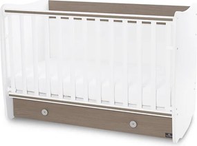 BED DREAM 60/120 WHITE/COFFEE NEW