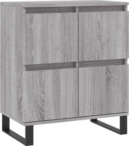 vidaXL Ντουλάπι Γκρι Sonoma 60x35x70 εκ. από Επεξεργασμένο Ξύλο