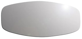 Καθρέπτης τοίχου Luna Megapap χρώμα μαύρο 120x2x52εκ.
