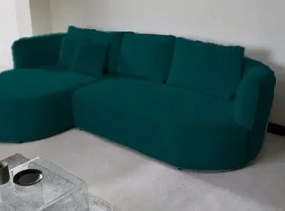 Γωνιακός καναπές Iris Mini-Prasino-Αριστερή