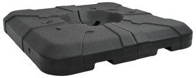 vidaXL Σετ Βάσης Ομπρέλας 2-τεμαχίων : 110kg Άμμος ή 70kg Νερό