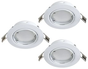 Φωτιστικό Χωνευτό Eglo 94235 PENETO Λευκό (White) 3000K