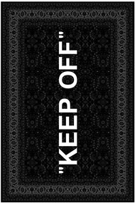 Χαλί Woopamuk001 625HFT1103 Black Conceptum Hypnose 80X200cm