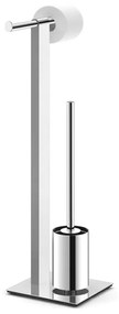 Χαρτοθήκη Δαπέδου Με Πιγκάλ Atore 40473 27,8x20x73cm Inox Zack Stainless Steel