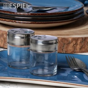 TERRA BLUE ΠΙΑΤΕΛΑ ΟΡΘΟΓΩΝΙΑ 30.5χ21χ2.5ΕΚ ΣΕΤ 6 τμχ - Espiel