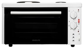 Davoline EC 350 CHEF WH Ηλεκτρικό Φουρνάκι 28lt 3100W Λευκό