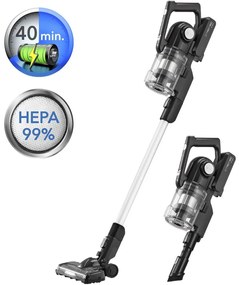 TROTEC Ασύρματη 25,2 V Ηλεκτρική Σκούπα Στικ VC 155 E 150W  – Ανθρακί