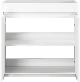 vidaXL Ντουλάπι Κάτω από τον Νιπτήρα Λευκό 78,5 x 37,5 x 81 εκ