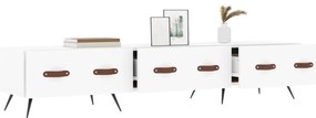 vidaXL Έπιπλο Τηλεόρασης Λευκό 150 x 36 x 30 εκ. Επεξεργασμένο Ξύλο