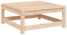 vidaXL Υποπόδιο Κήπου 70 x 70 x 30 εκ. από Μασίφ Ξύλο Πεύκου