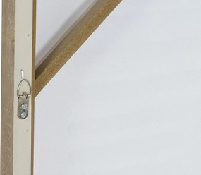 Πίνακας Home ESPRIT Λευκό Μπεζ Σκανδιναβικός 83 x 4,5 x 83 cm (x2)