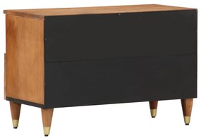 vidaXL Έπιπλο Τηλεόρασης 70 x 33 x 46 εκ. από Μασίφ Ξύλο Μάνγκο