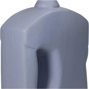 Βάζο Μπουκάλι Λιλά Κεραμικό 16x8.3x28.5cm - Κεραμικό - 05154177
