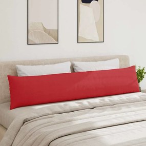 vidaXL Μαξιλάρι Καναπέ 2 pcs Κόκκινο 200 x 40 εκ. ύφασμα