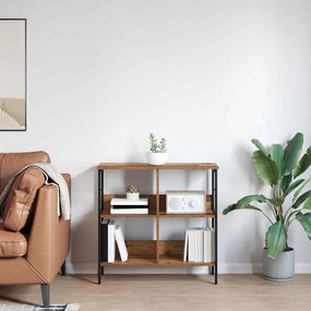 vidaXL Ράφι Βιβλίων 4 επιπέδων 82 x 32 x 79 εκ. Επεξεργασμένο Ξύλο