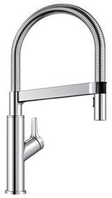 Blanco Solenta-S Senso Stainless Steel Finish UltraResist Μπαταρία Κουζίνας Με Πόμολο Δεξιά