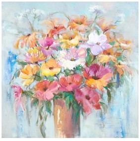 Πίνακας σε καμβά Spino II Inart 80x3x80εκ 80x3x80 εκ.