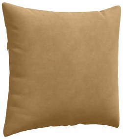 vidaXL Μαξιλάρι Καναπέ 2 pcs Καφέ 45 x 45 cm Υφασμάτινο Κορντουρά