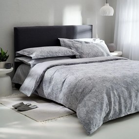 Σεντόνια Torino-1 (Σετ 4τμχ) Grey Vesta Home Queen Size 240x270cm 100% Βαμβακοσατέν