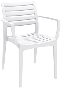Siesta Artemis* Armchair White metax-01-00-0536 διάστ.58.0000 x 58.0000 x 82.0000
