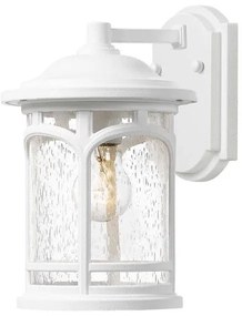 Φανάρι Απλίκα Φωτιστικό Τοίχου 1xE27 Λευκό IP44 28cm Marblehead QZ-MARBLEHEAD-S-WHT Elstead Lighting-QZ-MARBLEHEAD-S-WHT-Λε QZ-MARBLEHEAD-S-WHT