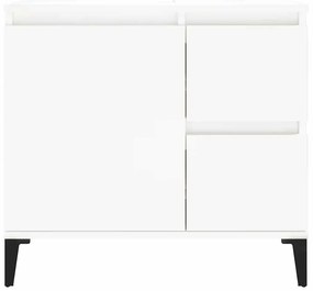 vidaXL Ντουλάπι Μπάνιου Λευκό 65 x 33 x 60 εκ. από Επεξεργασμένο Ξύλο