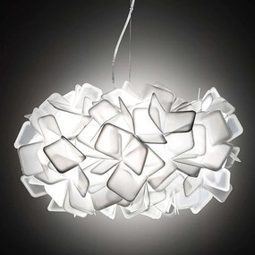 Φωτιστικό Οροφής Clizia White Slamp Αλουμίνιο,Πολυπροπυλένιο