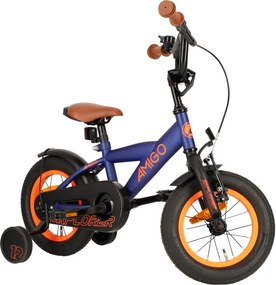 Explorer 12 Inch 20 cm Boys Coaster Brake Blue/Orange