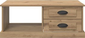 vidaXL Τραπεζάκι σαλονιού Artisan Oak 90 x 50 x 35 cm