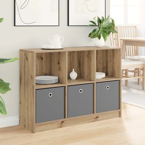 vidaXL Πλαϊνό γραφείο Artisan Oak 102 x 32 x 73,5 εκ