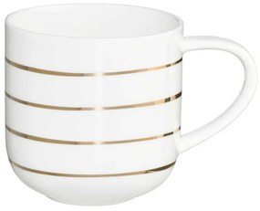 Κούπα Coppa Golden Mugs 19463014 400ml White-Gold Asa Bone China