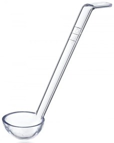 Κουτάλα Σάλτσας Βαθιά AR00091700 216mm Πλαστική Clear  Araven Plastic