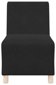 vidaXL Καθίσμα Σαλονιού Μαύρο 55 x 74 x 82 εκ. Βελούδο