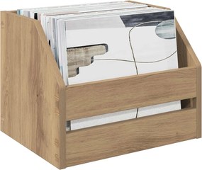 vidaXL Κουτί Άλμπουμ Βινυλίου Artisan Δρυς 38 x 30 x 29 εκ