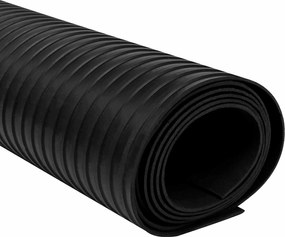 vidaXL Μάτ δαπέδου Μαύρο 1 x 2 m Λάστιχο