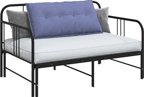 vidaXL Μαξιλάρι Πλάτης Μπλε τζην 100 x 19 x 50 εκ ύφασμα