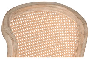 Καρέκλα Τραπεζαρίας DKD Home Decor Έλατο πολυεστέρας Ανοιχτό Γκρι (46 x 61 x 86 cm)